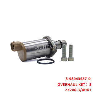 8-98043687-0 ZX200-3 ZX240-3 ZX200-5A ZX250-5A FVM FVZ NQR NPR 4HK1 เครื่องยนต์ 6HK1 อะไหล่เครื่องยนต์ ปั๊มแรงดันสูง โซลินอยด์วาล์ว - Product Image 2