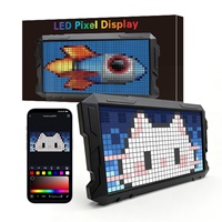 Écran LED couleur complet pour bureau noir, support mural, bureau de jeu intérieur avec éclairage ambiant DIY, style cyberpunk mecha