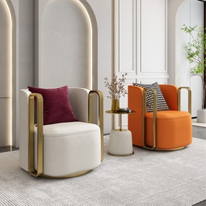 Poltrona a braccia quadrate braccioli in tinta unita inclusa poltrona per <span class=keywords><strong>soggiorno</strong></span> sedia da sala d'attesa sedie da lettura - Product Image 6