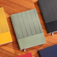 Personalisierter Logo Werbe Luxus Leder Notizbuch Planer Geschäfts-Schreibwaren Geschenk Tagebuch A5 Mit Stift Flasche Geschenkbox Set