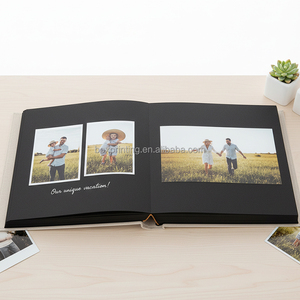 Tùy chỉnh in ấn đám cưới lớn nhung tự dính Album ảnh gia đình Album du lịch cuốn Sách Kỷ Niệm sổ lưu niệm - Product Image 3