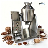 Machine à tambour rotatif en acier inoxydable de qualité alimentaire pour l'aromatisation des noix, le salage des cacahuètes et la coloration du sucre