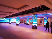 Panel Layar LED Digital Sewa Resolusi Kustom P2.6 P2.9 P3.91 Tahan Air untuk Dalam/Luar Ruangan