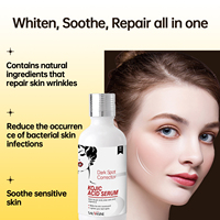100% Essence d'acide kojique organique naturel en gros réduit les taches brunes imperfections de la peau Sérum d'acide kojique blanchissant anti-âge