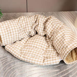 Großhandel Umweltfreundliches Interaktives Quietschendes Spielzeug Katzenhöhle Bett mit Abnehmbarem Waschbarem Bezug Stoffmaterial für Alle Jahreszeiten - Product Image 6