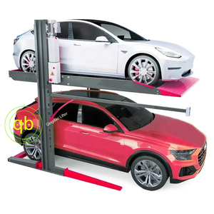 Sollevatore <span class=keywords><strong>Auto</strong></span> Intelligente a <span class=keywords><strong>2</strong></span> Colonne per Due <span class=keywords><strong>Posti</strong></span> <span class=keywords><strong>Auto</strong></span> con Capacità di Sollevamento di 2000 kg per Garage Domestico - Product Image 4