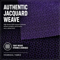Tissu de sac en polyester jacquard réfléchissant bicolore, imperméable et résistant à l'abrasion 600D, pour sacs à dos, tentes et chaussures