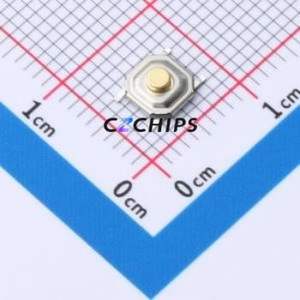 ZX-QC-LT552226 Tactile Switch SMD-4P,5.2x5.2mm Switch Single Pole Single Throw Round Button Vertical Mount 5.2mm - Product Image 1
