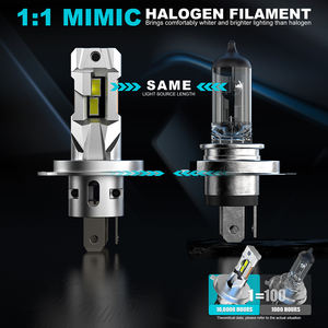 Accesorios para Automóviles Todo en Uno, Nuevo Diseño 1:1, Plug & <span class=keywords><strong>Play</strong></span>, Faros LED H4 de Luz Alta y Baja, 10000LM, Bombillas de Luz para Automóvil de 12V - Product Image 5