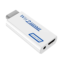 Convertisseur adaptateur Wii2HD Full HD 1080P pour mise à l'échelle Wii vers HD, accessoire audio et vidéo