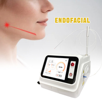 Machine de lipolyse médicale 980nm 1470nm, machine de lifting du visage à fibre optique 400um, dissolution des graisses 1470nm