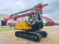 Nouvelle machine de forage rotative sur chenilles hydraulique YCR90 de marque chinoise pour travaux de pieutage sur chantier urbain étroit