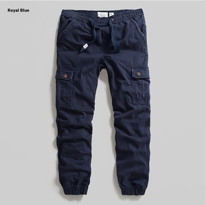 <span class=keywords><strong>Pantaloni</strong></span> Casual a gamba dritta mimetica piatta da <span class=keywords><strong>uomo</strong></span> 100% cotone elastico foderato in pile metà spessi caldi tute Multi-borsa tasche - Product Image 6