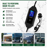 Chargeur de voiture électrique portable Bomern BMBC 22 kW GBT BYD Type 2 32A IP65 Câble de 5 m