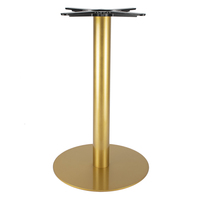 Pied de table en métal doré de luxe, style nordique moderne, robuste, pour bar, restaurant, café, bistrot, base de table en acier, en fer, meubles