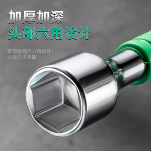 Niu Xiang Socket Wrench 17mm 19mm 21mm 23mm Chrome Vanadium Steel Hexagon Tire Repair Tool - Product Image 4