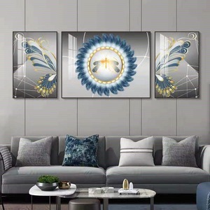 Dipinti <span class=keywords><strong>su</strong></span> <span class=keywords><strong>Tela</strong></span> Personalizzati di Farfalle e Fiori in 3 <span class=keywords><strong>Pannelli</strong></span> per Decorazione, Stampe <span class=keywords><strong>su</strong></span> <span class=keywords><strong>Tela</strong></span> di Arte Murale e Dipinti di Animali - Product Image 2