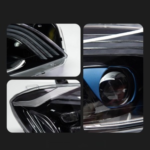 Pour Mercedes-Benz ML350, ML320, lentille de projecteur de phare, <span class=keywords><strong>2012</strong></span> - 2015, W166, phare à diode électroluminescente - Product Image 3