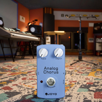 JF-37 mode analogique ligne Chorus utilise classique BBD puce taux profondeur réglage pédales multi-guitare effet pédale
