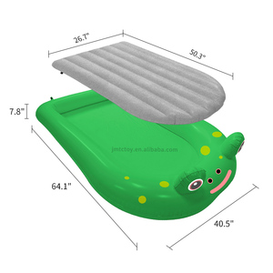 Camas divertidas y coloridas con forma de animal para niños, colchones de aire para niños, cama inflable ecológica para niños - Product Image 5