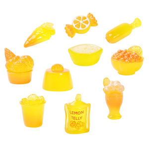 Miniature di Cibo in Resina Traslucida Assortite all'Ingrosso: Anguria, Limone, Uva, <span class=keywords><strong>Frutta</strong></span> e Dessert per Decorazioni Casa delle Bambole e Fai da Te - Product Image 3