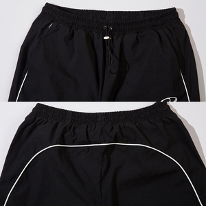 <span class=keywords><strong>Pantaloni</strong></span> Casual da Uomo LEDUO con Logo Personalizzato, Strisce Bianche, Abbigliamento Streetwear - Product Image 2