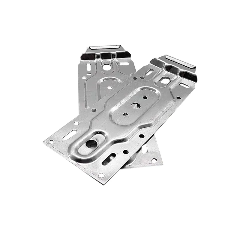 Customized air conditioner internal unit hanging plate fixed wall bracket metal stamping parts fabrication services