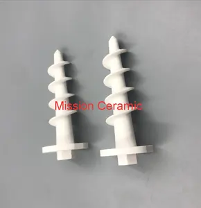 Custom Al2O3 Alumina Ceramic Pins Tapered Locating Pins