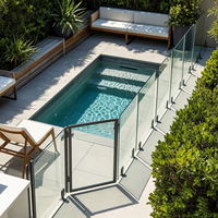 Support de fixation en acier inoxydable sur mesure pour verre, fixation au sol, sans cadre, pour escalier, balcon, clôture de piscine, résistant à la rouille