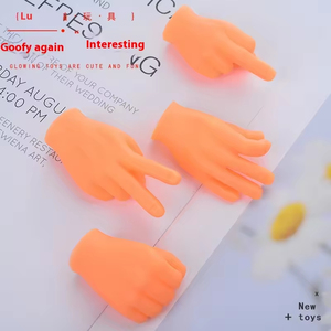 Divertido títere de vinilo con forma de dedo medio, juguete novedoso para bromas, recuerdos de fiesta o regalos, unisex, para mayores de 5 años - Product Image 2