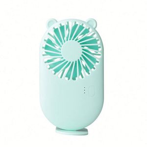 Office Air Cooling Battery Charge Usb Rechargeable Handheld Min Pocketi Fan High Quality Portable Travel Box <b>Plastic</b> Abs 5V 3W - Product Image 6