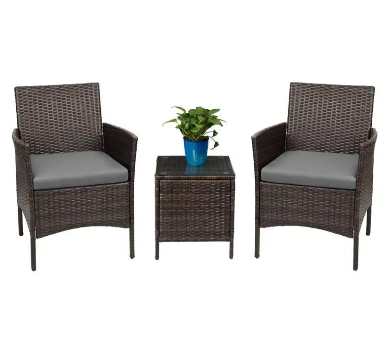 Modern Style Patio Porch Garden Sets Tables And Chairs Outdoor Rattan Furniture