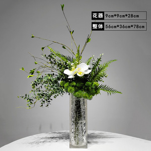 Kit de vase à <span class=keywords><strong>fleurs</strong></span> artificielles haut de gamme, directement de l'usine, moderne, pour patio, mariage, événement, décoration de table, cadeau - Product Image 4