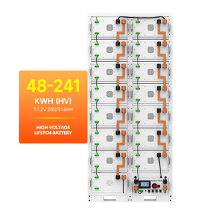 แบตเตอรี่ลิเธียมไอออนพลังงานแสงอาทิตย์แรงดันสูง 153.6V-768V 48Kwh 209Kwh 241Kwh 280Ah 314Ah ระบบกักเก็บพลังงานภายในบ้าน - Product Image 1