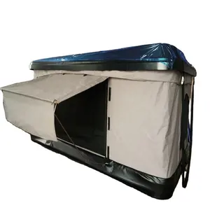 卡车4人屋顶帐篷硬壳车顶露营弹出自动帐篷制造商购买铝2020中国帆布