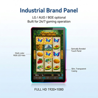 Monitor Táctil PCAP Premium Personalizado de 32 Pulgadas con Pantalla LED Halo para Juegos, Pantalla Táctil Interactiva para Gabinete de Máquinas de Juegos de Habilidad