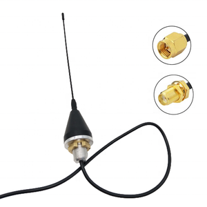 External Screw Mount Base Whip 433Mhz Communication Antenna For Outdoor With S/M/A Male Connector - Product Image 2