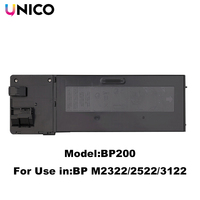 Cartouches de toner compatibles UNICO BP200 pour imprimante laser Sharp BP-M2322 M2522 M3122