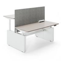 Escritorio de Oficina Inteligente de Estilo Moderno con Sistema de Elevación Eléctrico, Estación de Trabajo de Pie, Mesa Elevadora para Computadora, Muebles de Oficina