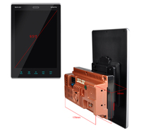 Radio Estéreo para Auto con Reproductor de DVD, Pantalla IPS Universal de 9.5 Pulgadas, 4 Núcleos, Unidad Principal Android, GPS, Amplificador, Carplay y Android Auto