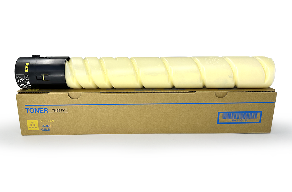 KONICA MINOLTA トナー　TN221 各色2本　bizhub Konica Minolta TN221 CMYK Toner Cartridges Set, Bizhub C227