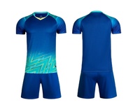 Maillot de football pour jeunes hommes à prix d'usine, uniforme de football, ensemble complet de survêtement pour enfants, kits de football 100 % polyester