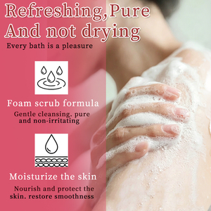 Gel de Baño <span class=keywords><strong>Exfoliante</strong></span> de Cúrcuma de Alta Calidad Personalizado, Gel de Ducha Humectante, Suavizante e Iluminador - Product Image 4
