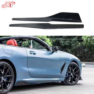 Alerón de extensión de fibra de carbono estilo AC para <span class=keywords><strong>BMW</strong></span> 8 Series G14 G15 G16 faldas laterales Bodykit 2019Up - Product Image 1