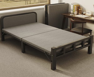 <span class=keywords><strong>Lit</strong></span> pliant <span class=keywords><strong>personne</strong></span> seule usage domestique Simple bureau sieste artefact dortoir sieste petite location maison adulte <span class=keywords><strong>fer</strong></span> <span class=keywords><strong>lit</strong></span> - Product Image 5