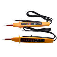 Stylet électrique multifonctionnel de haute précision de type européen, crayon de test pour l'inspection et l'entretien des automobiles et des appareils ménagers, 3 en 1