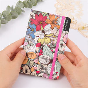 Best-seller Luxe Carnet à couverture rigide A6 avec bande élastique Reliure spirale Papier à feuilles mobiles Couverture cadeau - Product Image 4