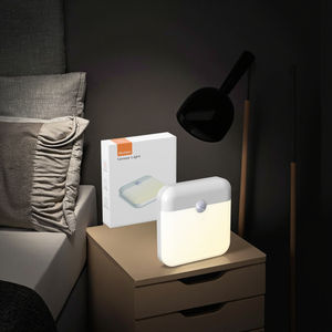 Lampu malam Sensor gerak cerdas, lampu malam Sensor gerak cerdas-dapat diisi ulang USB, induksi tubuh manusia 120 ° untuk koridor/lorong/kamar tidur, LED pelindung mata - Product Image 1