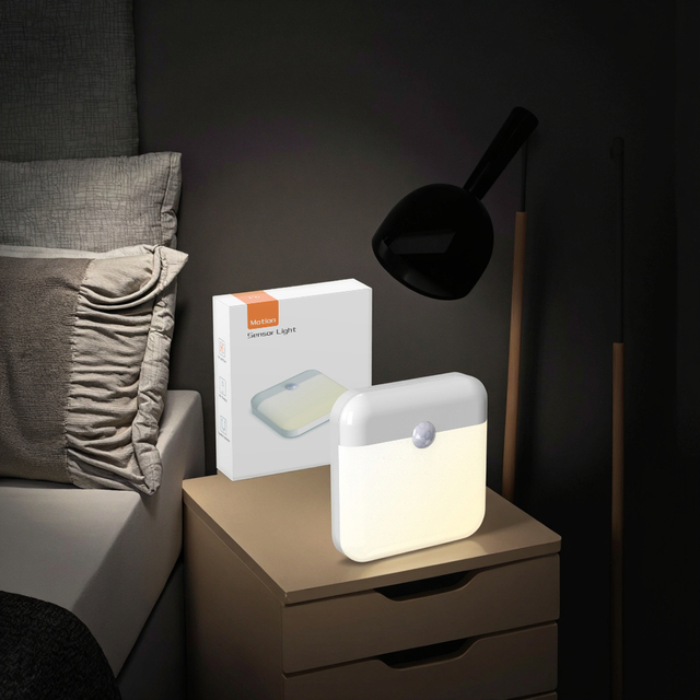 Smart Motion Sensor Night Light - USB Rechargeable, 120° Human Body Induction for Corridor/Aisle/Bedroom, Eye Protection LED