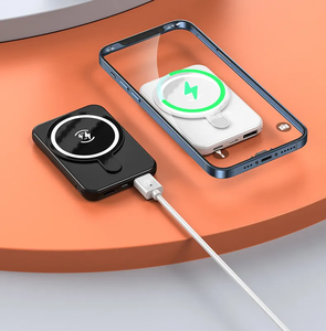 แบตสำรองแม่เหล็กไร้สาย HXB 5000mAh ขนาดเท่าบัตรเครดิต บางเฉียบ รองรับ PD 10W ชาร์จเร็ว พกพาสะดวก สำหรับ <span class=keywords><strong>iPhone</strong></span> 16 15 - Product Image 5